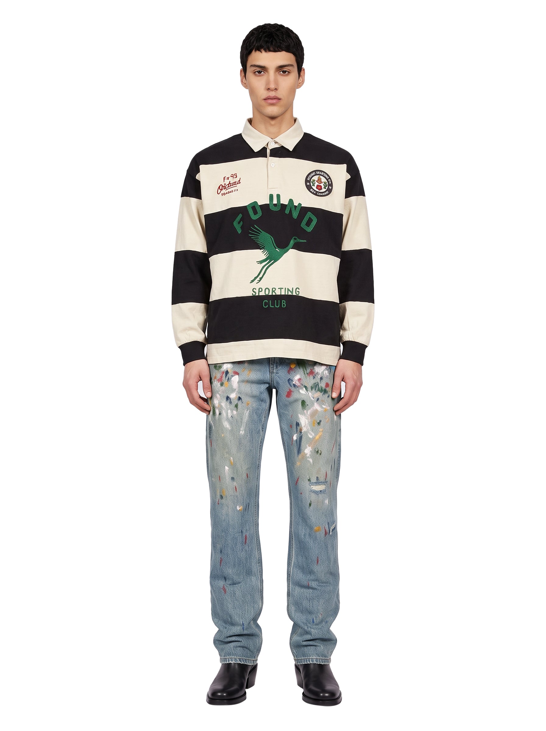 Polo rugby Bird multicolor 