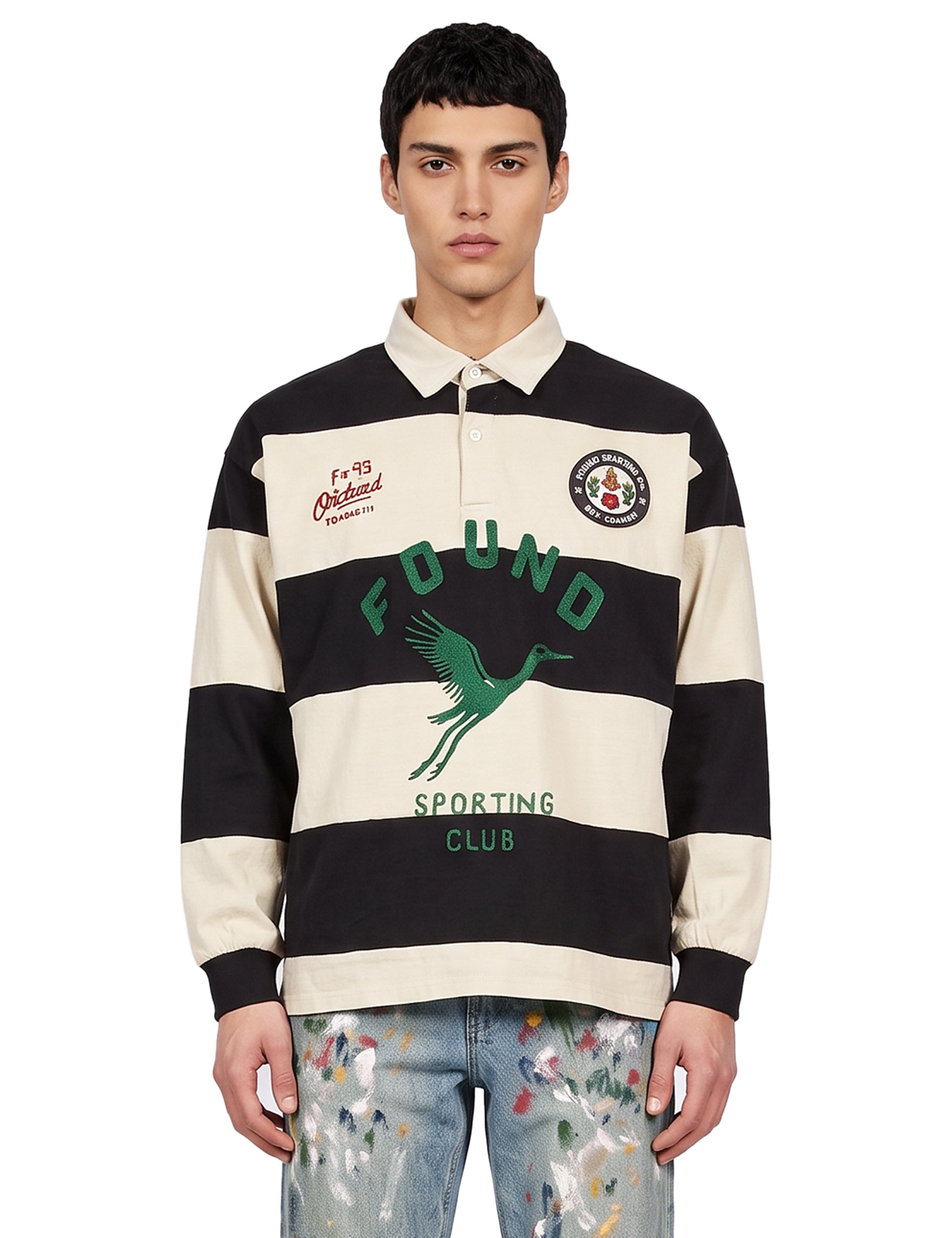 Polo rugby Bird multicolor 