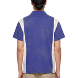 T-shirt Premier League in bianco e blu 