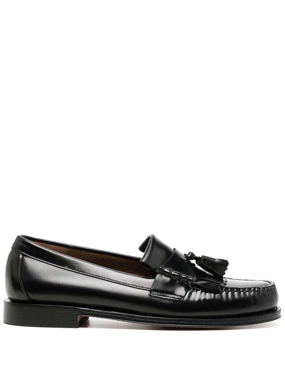 Mocassini Weejuns Layton Kiltie in nero 