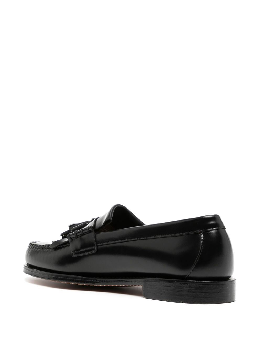 Mocassini Weejuns Layton Kiltie in nero 