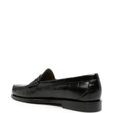 Mocassini Weejuns Penny croco in nero 