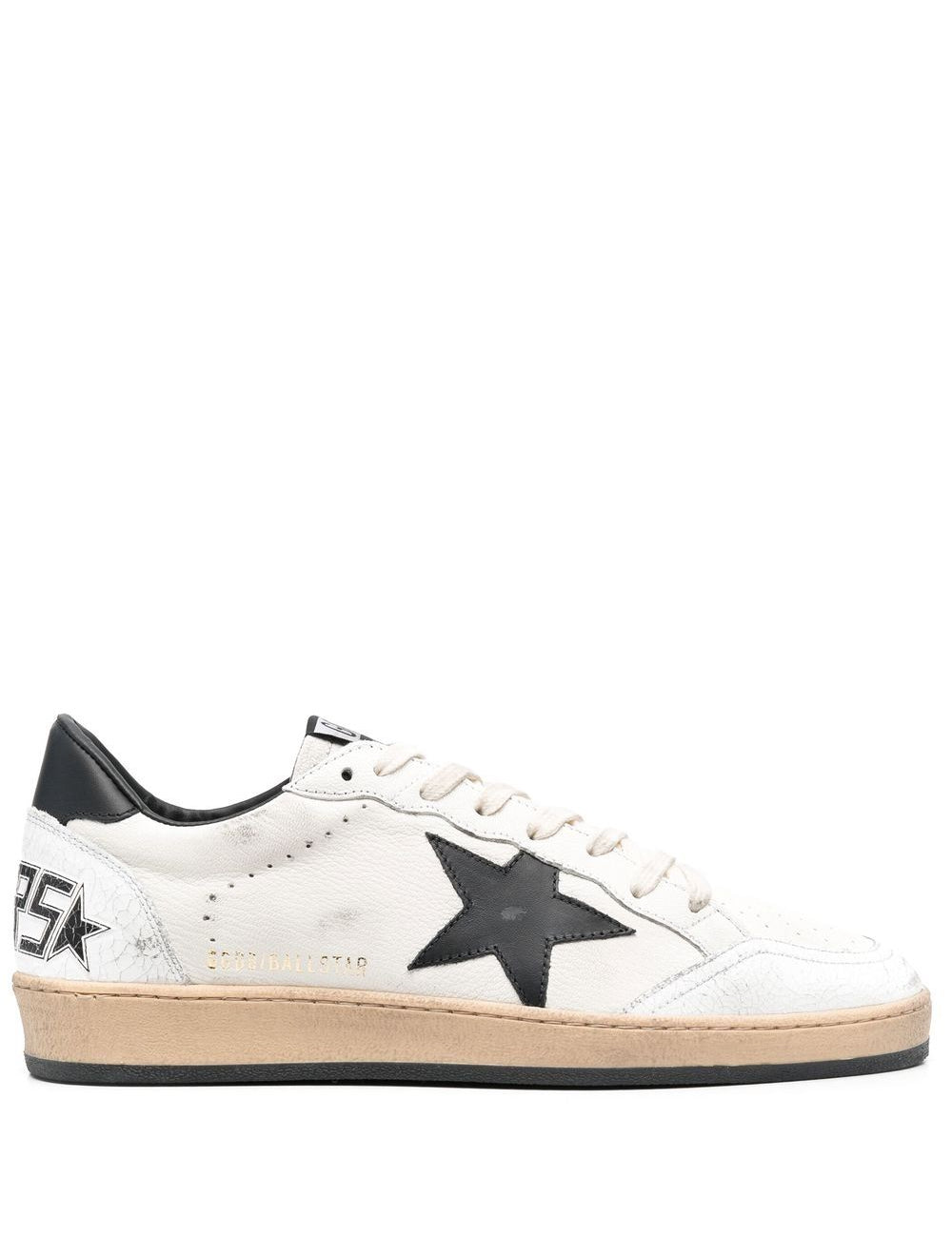 Sneakers ball star in bianco Golden goose - uomo 