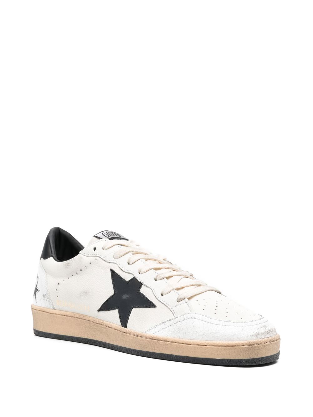 Sneakers ball star in bianco Golden goose - uomo 