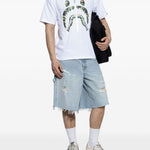 Sneakers basse ball star in bianco Golden goose - uomo 