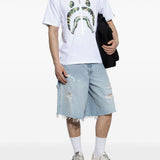 Sneakers basse ball star in bianco Golden goose - uomo 
