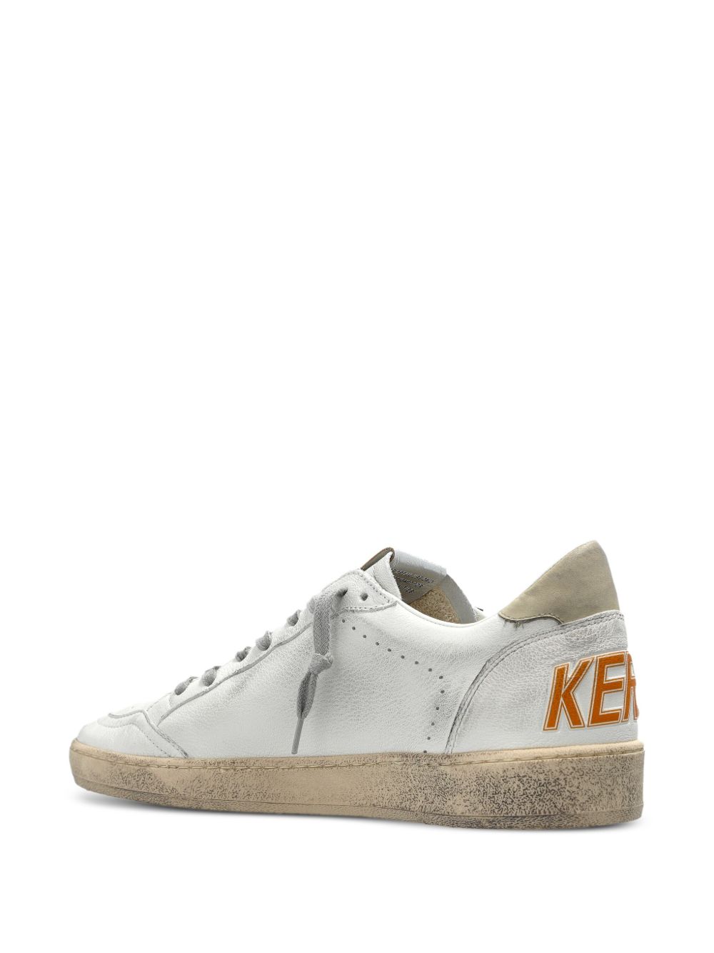 Sneakers basse ball star in bianco Golden goose - uomo 
