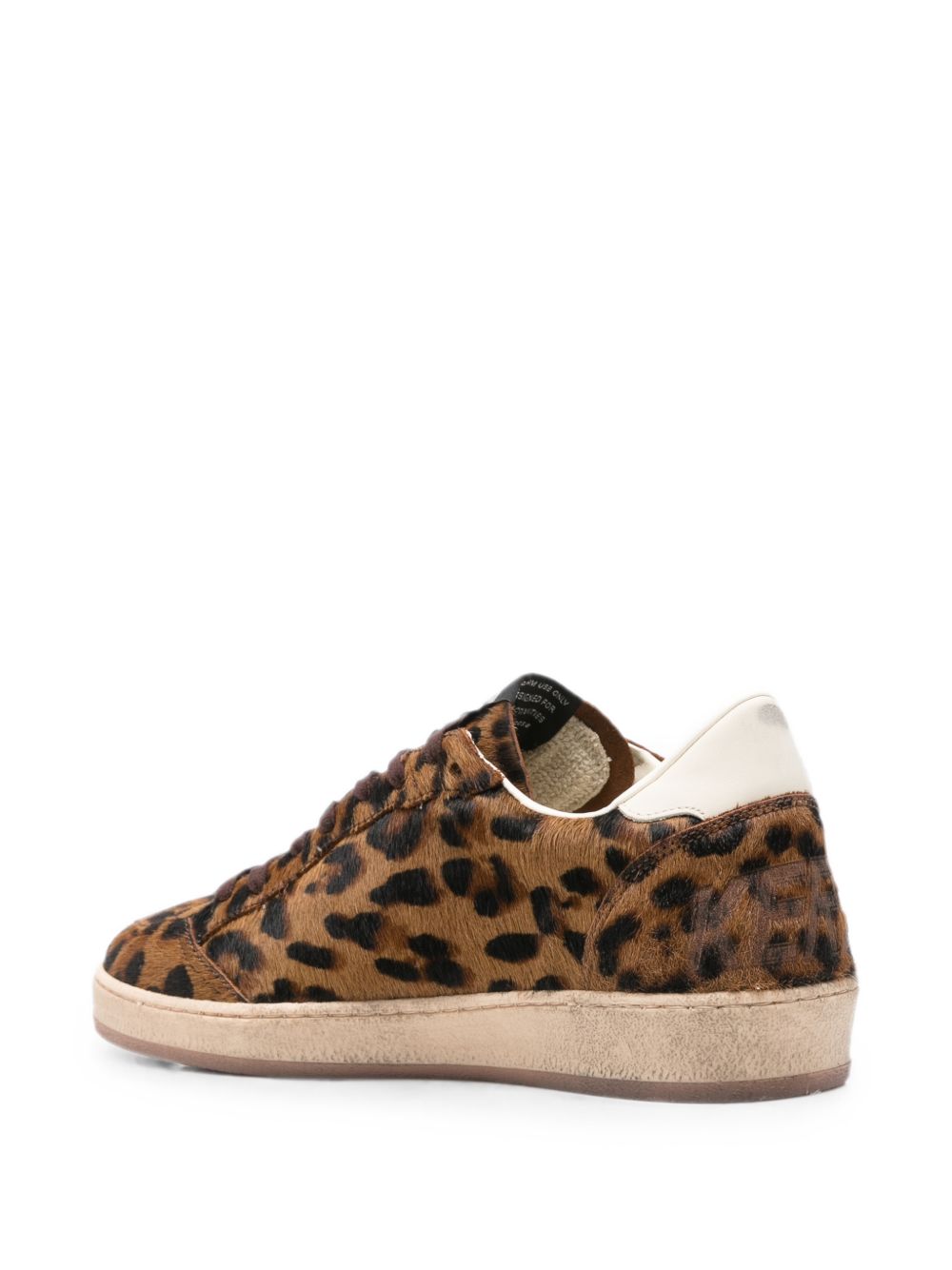 Sneakers Ball Star con stampa animalier 