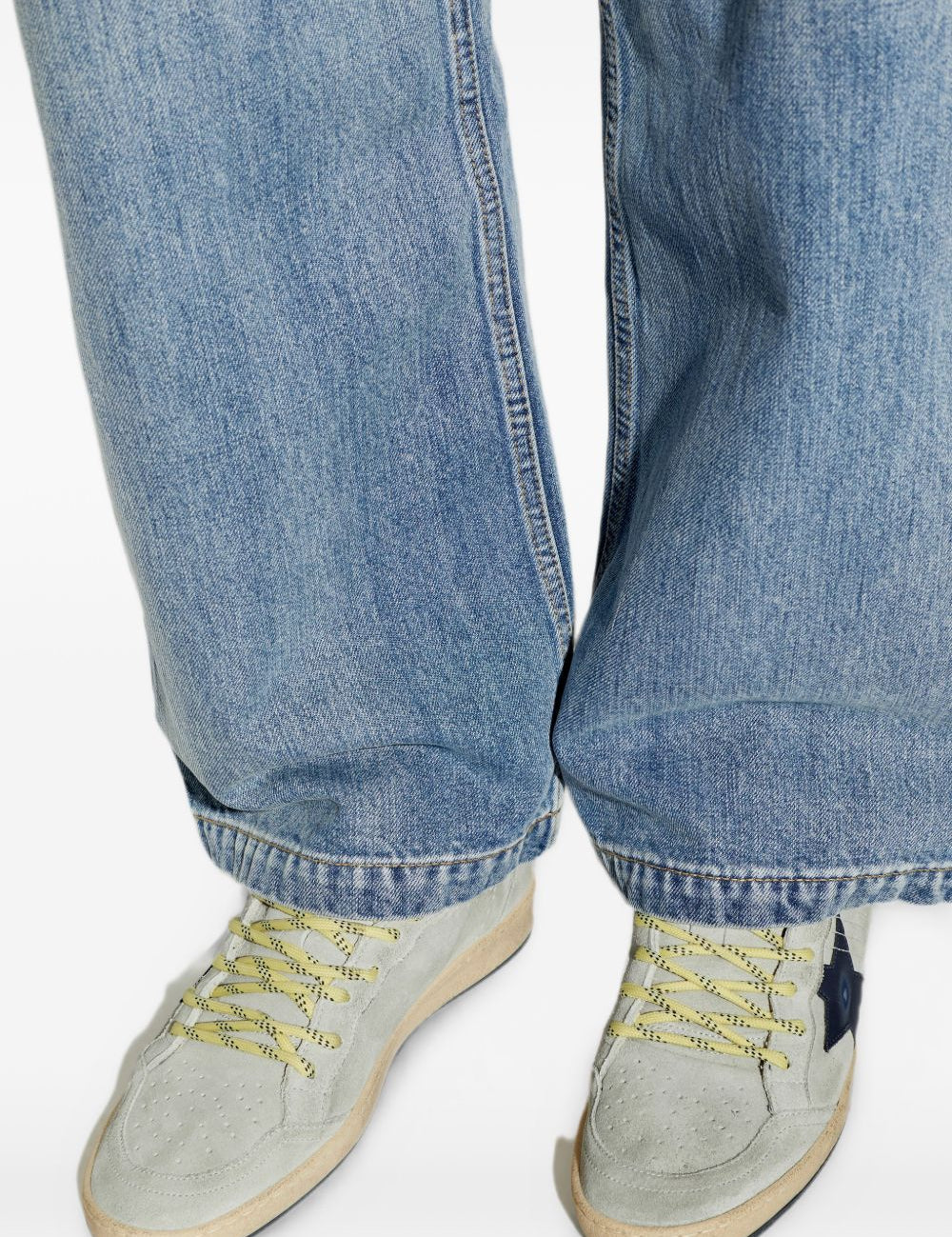 Sneakers ball star in grigio Golden goose - uomo 