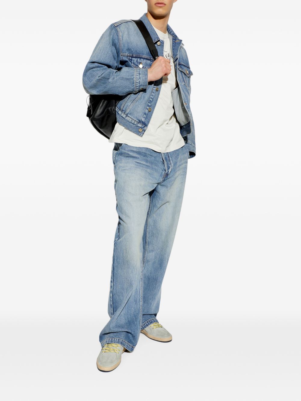 Sneakers ball star in grigio Golden goose - uomo 