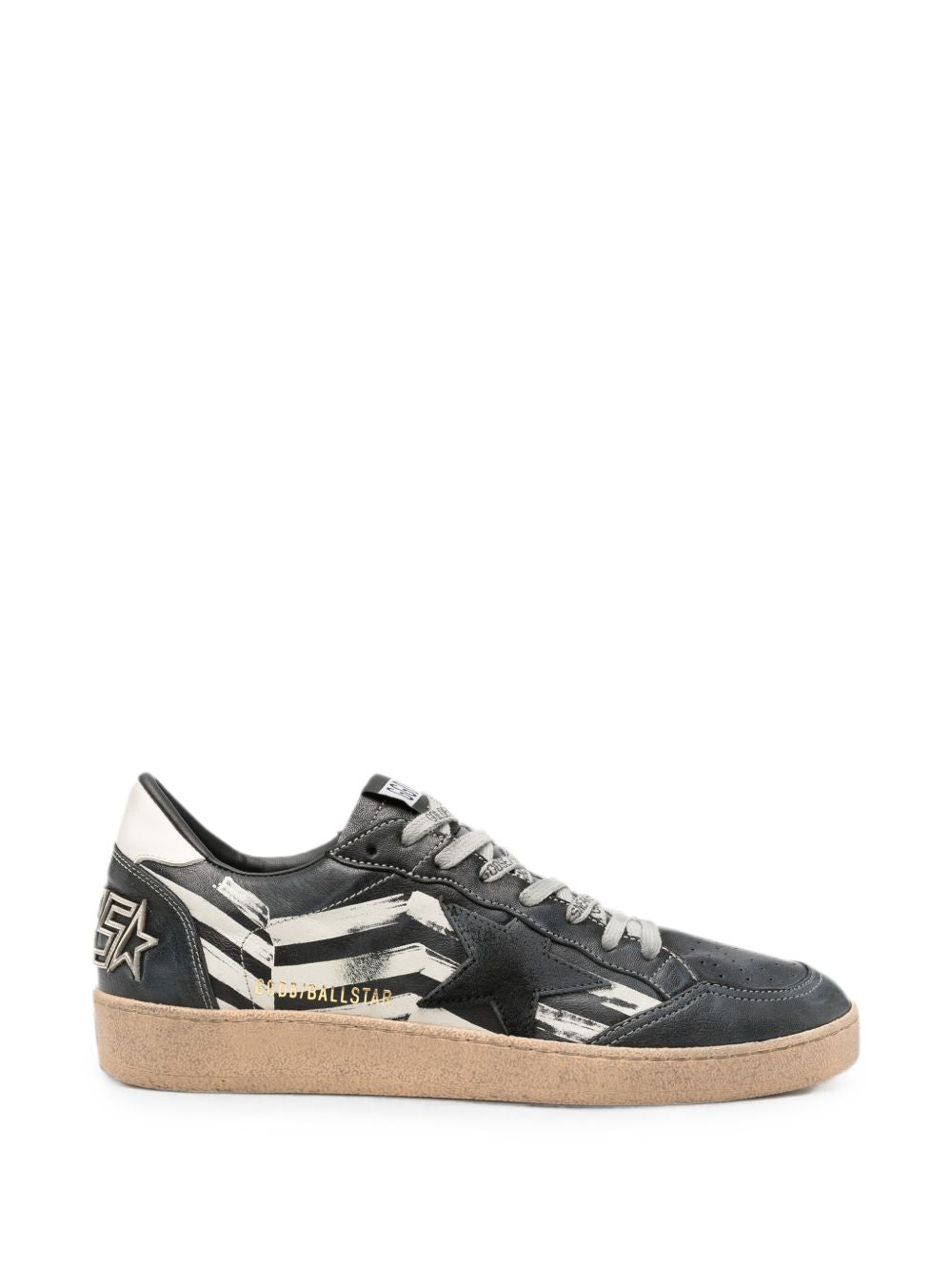 Sneakers Ball Star in nero 