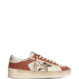 Sneakers stardan in bianco e marrone Golden goose - uomo 
