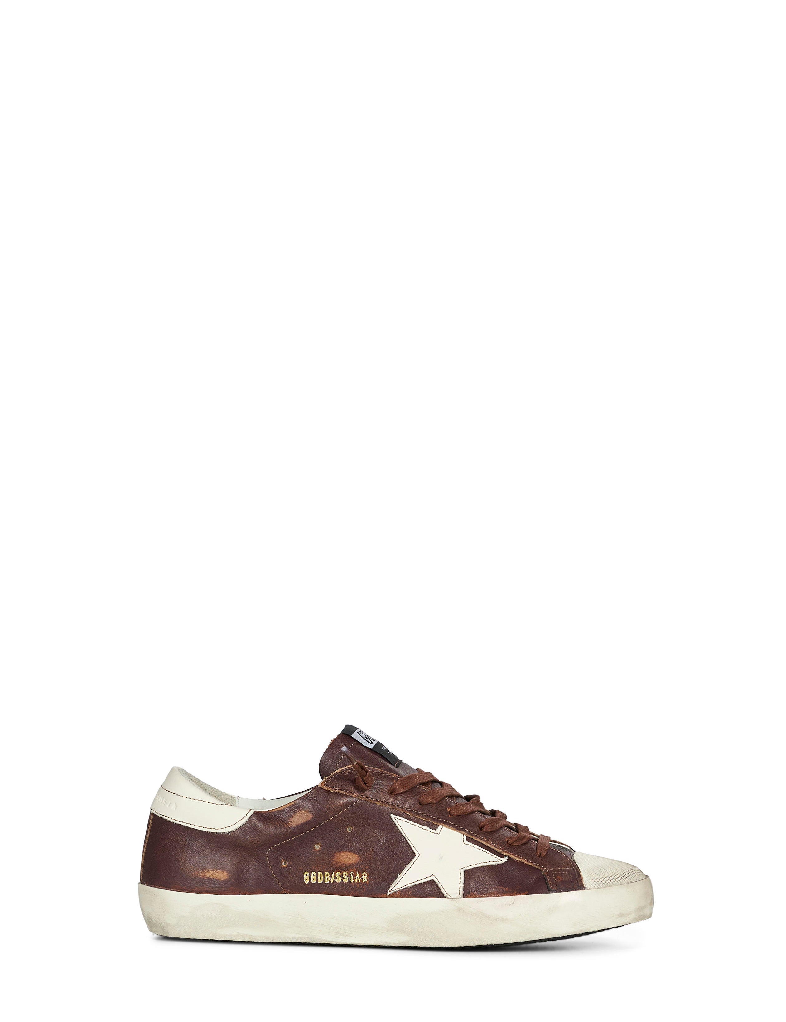 Sneakers Super Star vintage in marrone 
