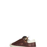 Sneakers Super Star vintage in marrone 
