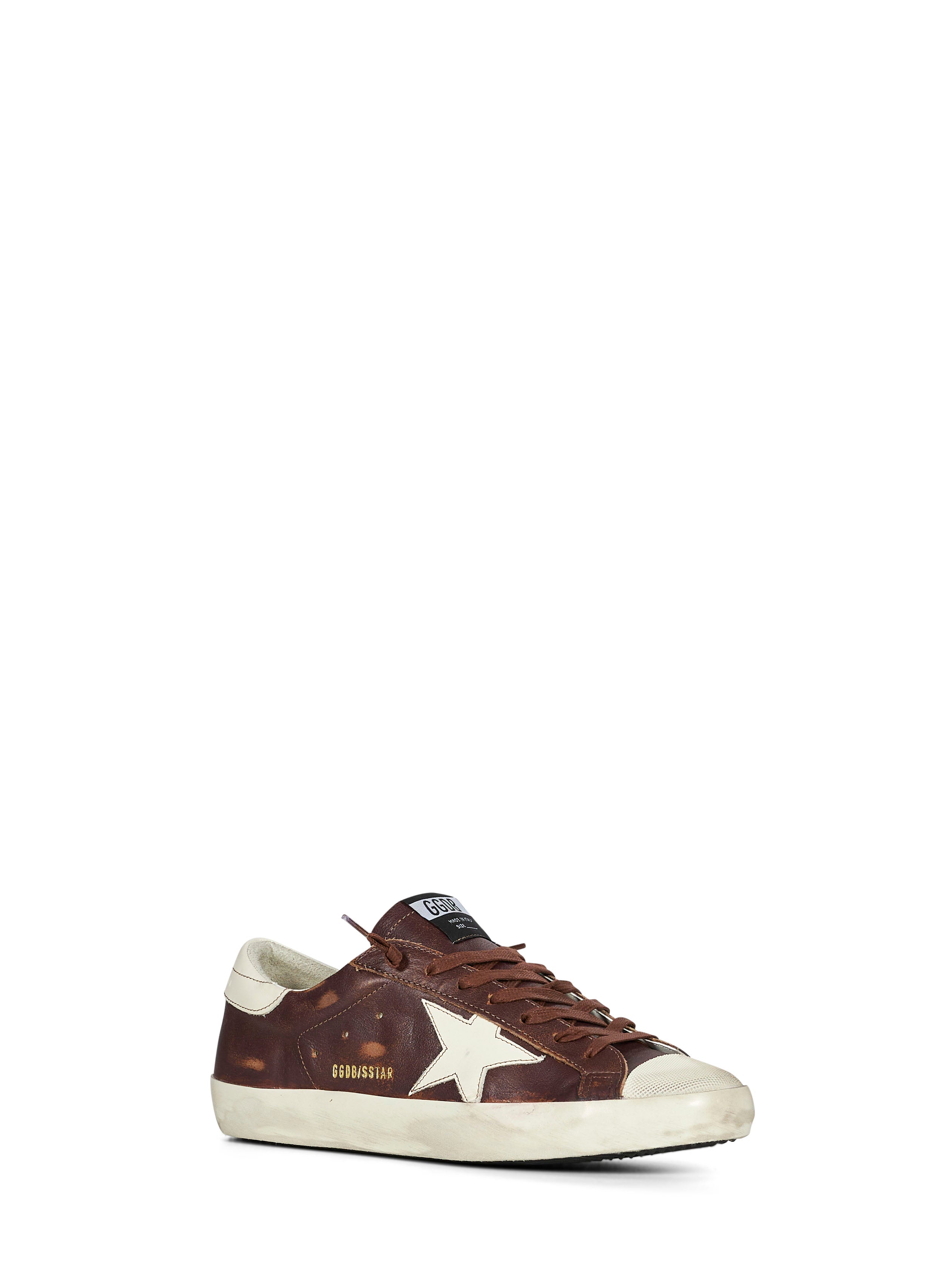 Sneakers Super Star vintage in marrone 