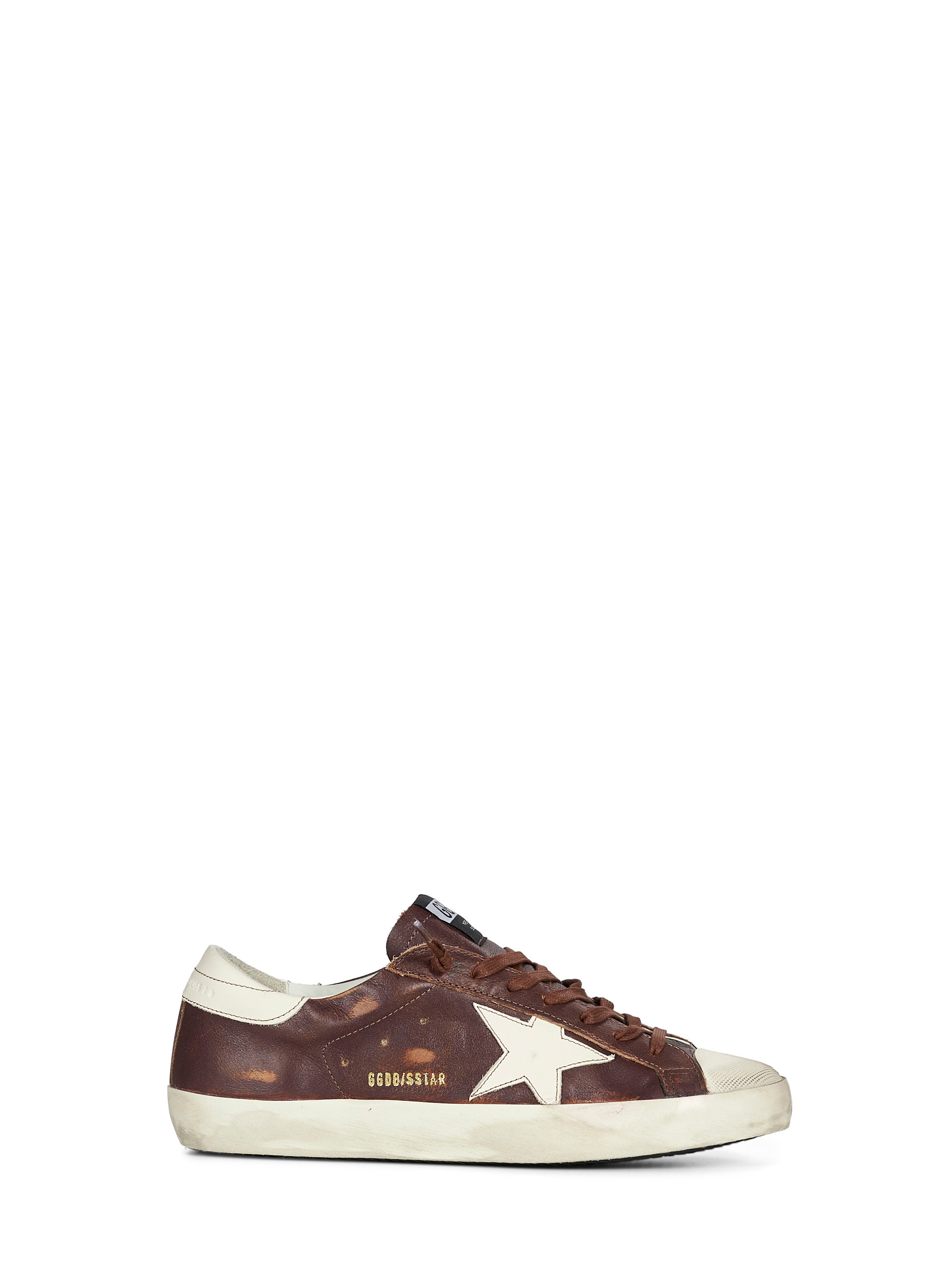 Sneakers Super Star vintage in marrone 