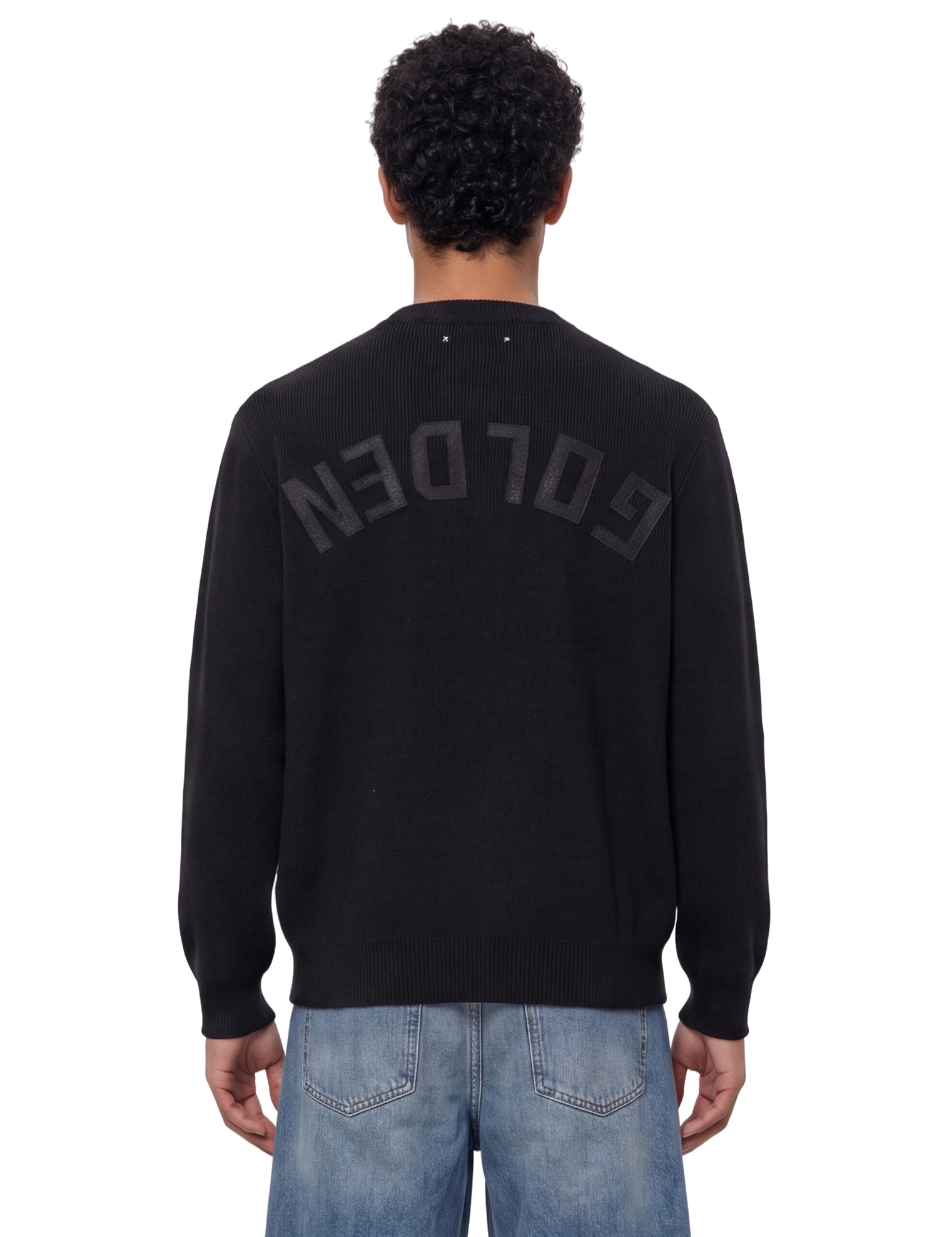 Maglione a girocollo in nero 