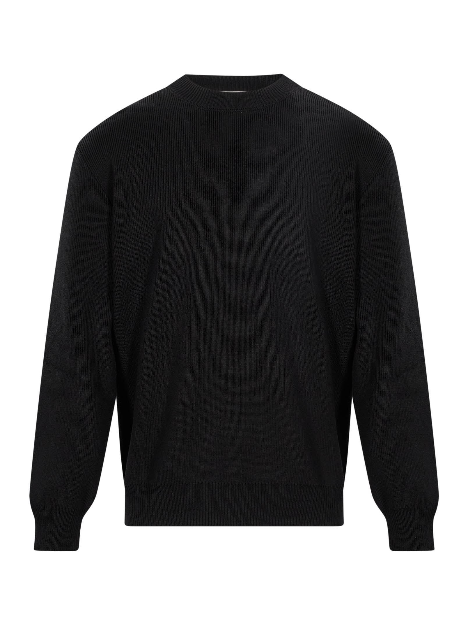 Maglione a girocollo in nero 