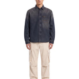 Camicia denim journey in blu 