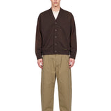 Cardigan Journey in marrone 