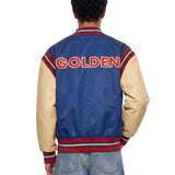 Bomber varsity Journey in blu e rosso 
