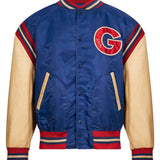 Bomber varsity Journey in blu e rosso 