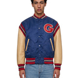 Bomber varsity Journey in blu e rosso 