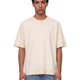 T-shirt con stampa star in biege 