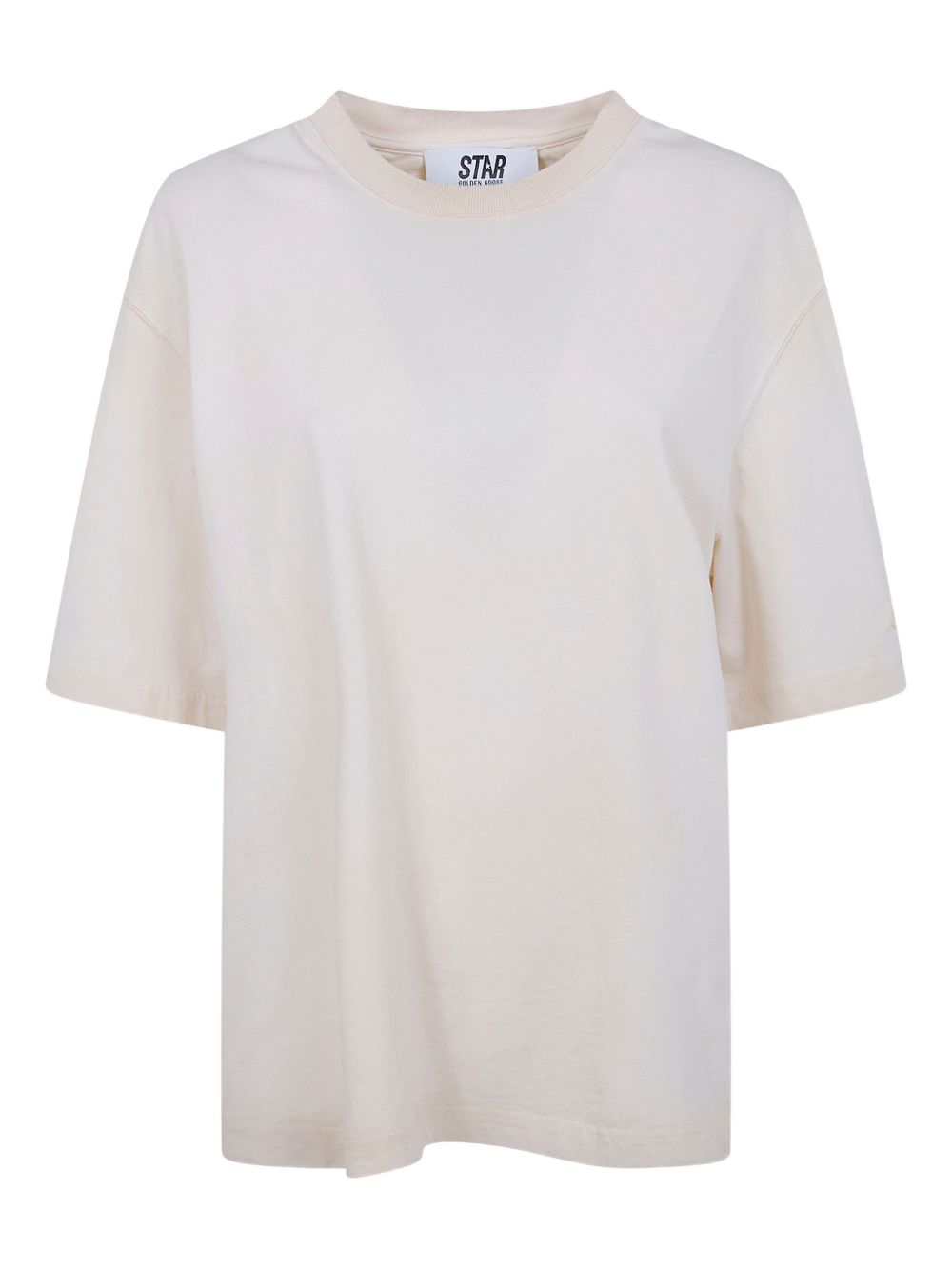 T-shirt con stampa star in biege 