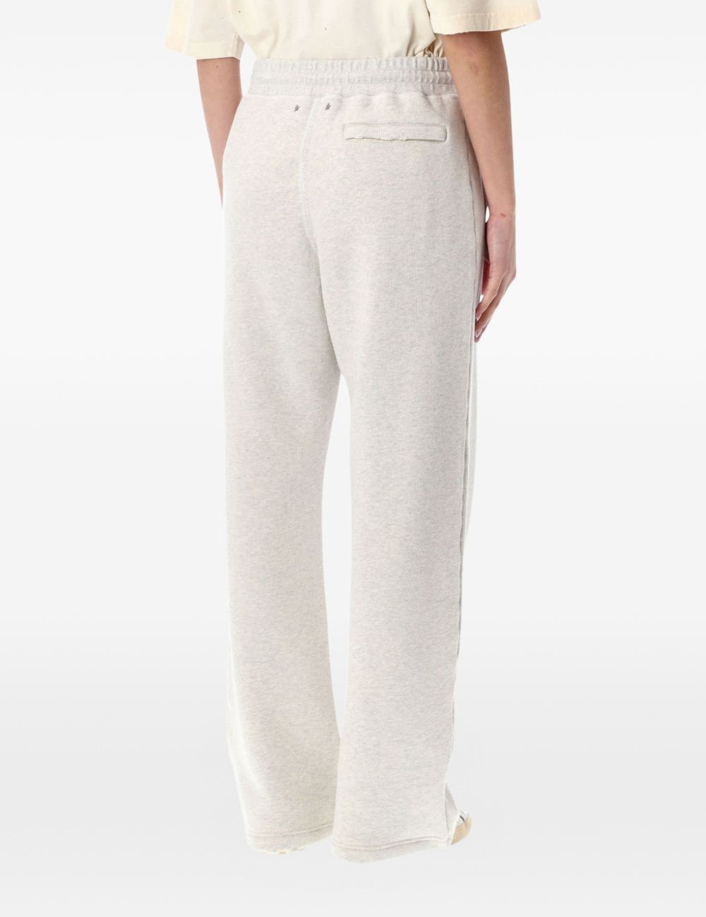 Pantaloni sportivi con logo in grigio 