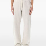 Pantaloni sportivi con logo in grigio 