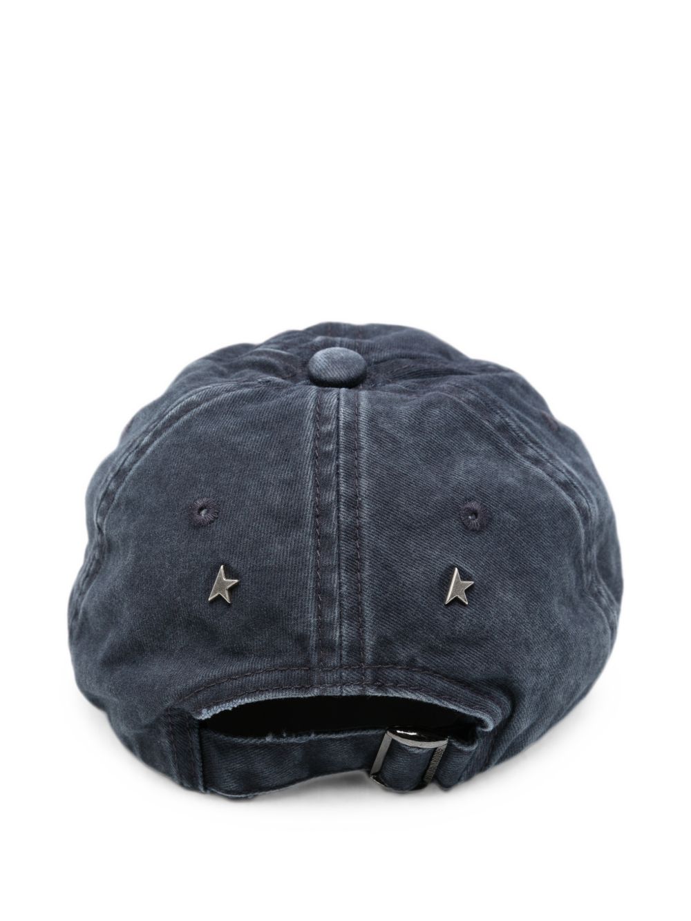 Cappello da baseball con logo in blu 