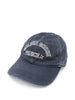 Cappello da baseball con logo in blu