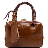 Borsa a mano Vita small in marrone 
