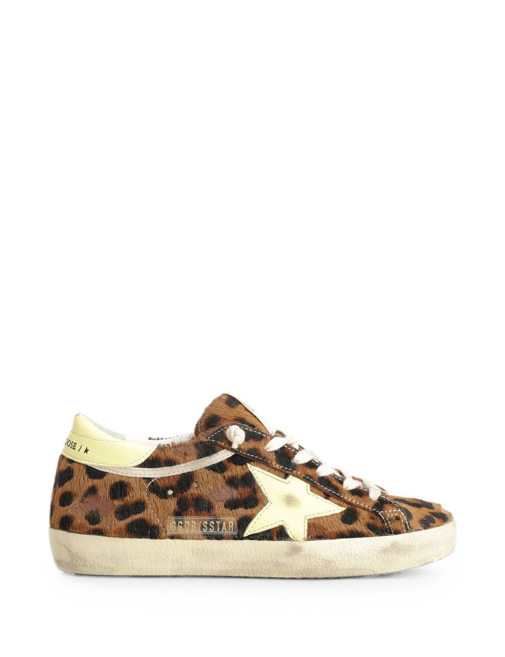 Sneakers super star in animalier golden goose - donna 