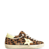 Sneakers super star in animalier golden goose - donna 