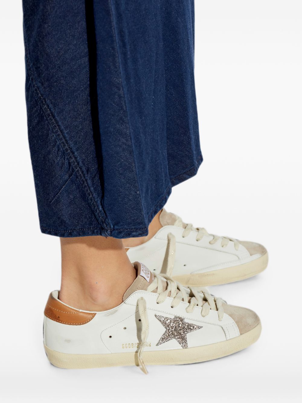 Sneakers super star in bianco Golden goose - uomo 