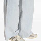 Sneakers super star glitter in avorio e argento golden goose - donna 