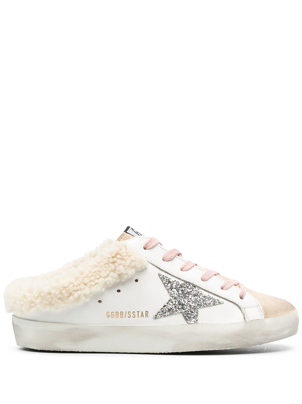 Mules super star in beige 
