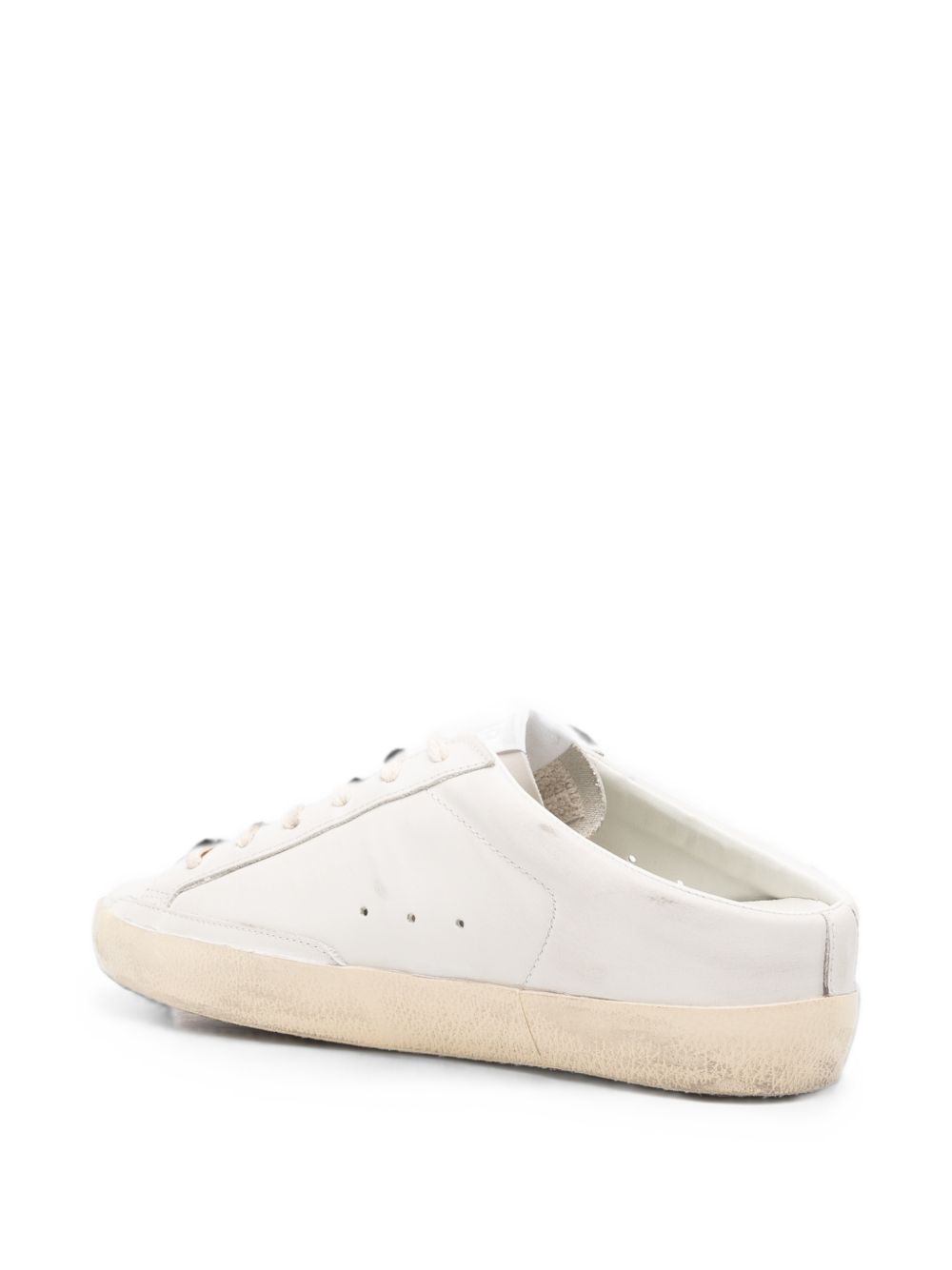 White sneakers super star sabot golden goose - women 