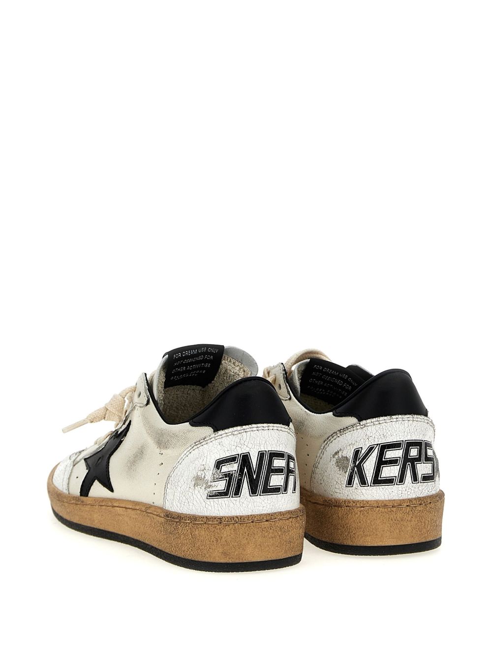 Sneakers ball star in bianco 