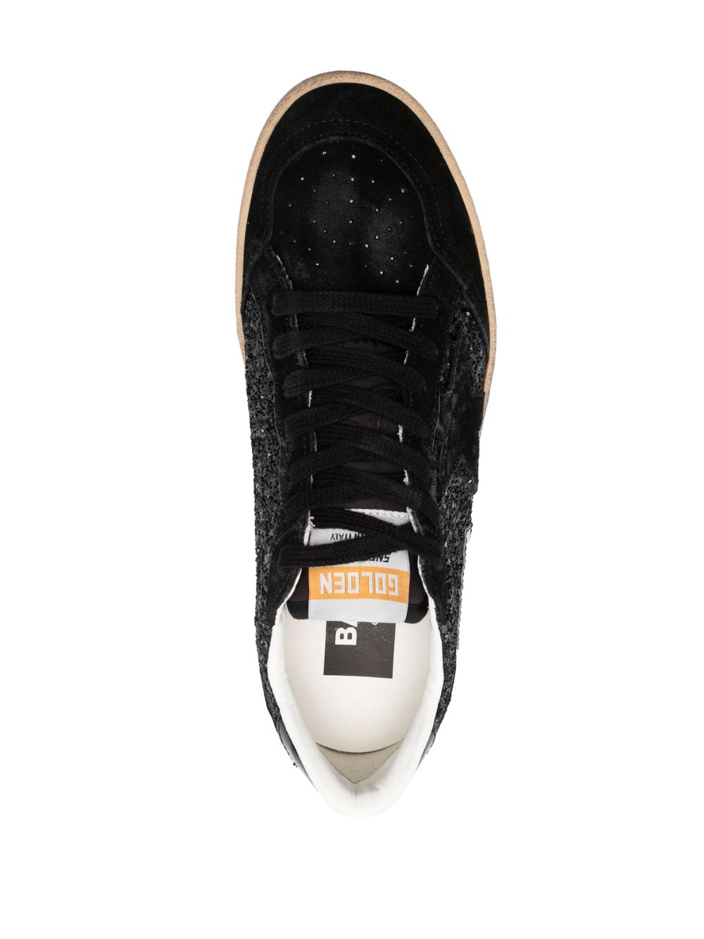 Sneakers ball star in nero 
