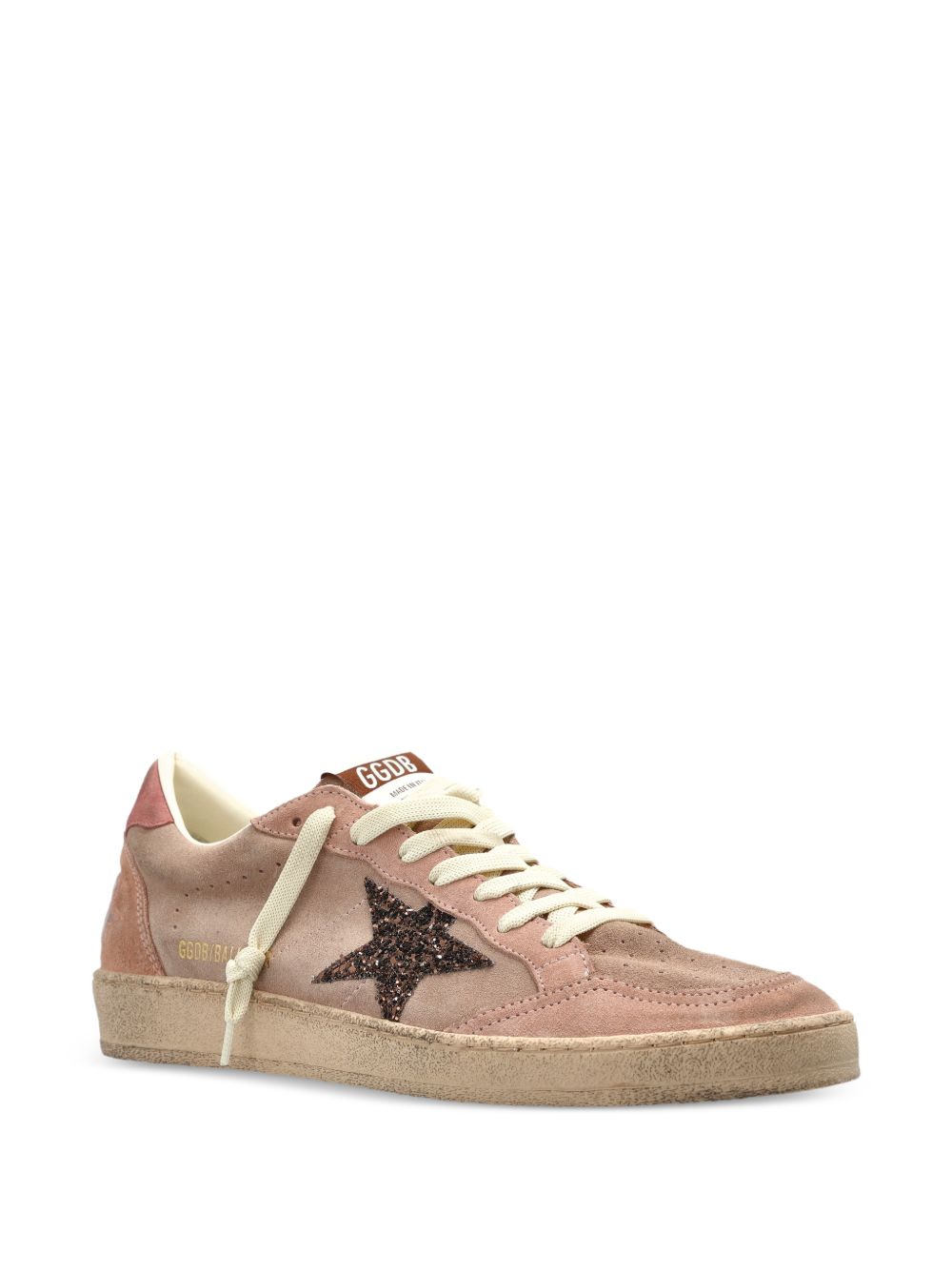 Sneakers ballstar in beige golden goose - donna 