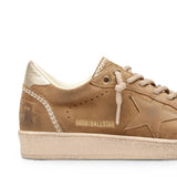 Sneakers ballstar in marrone golden goose - donna 
