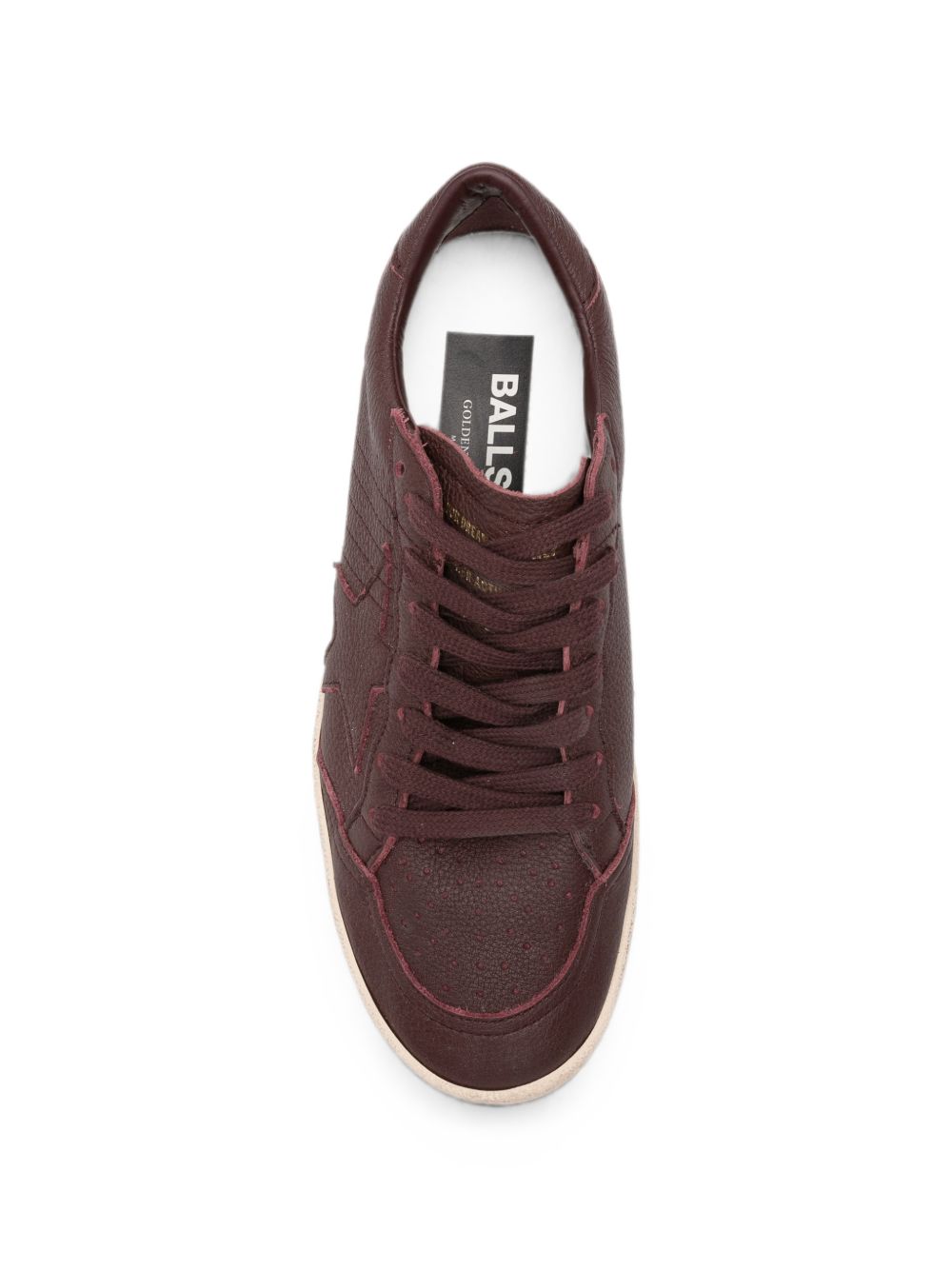 Sneakers ball star in bordeaux 