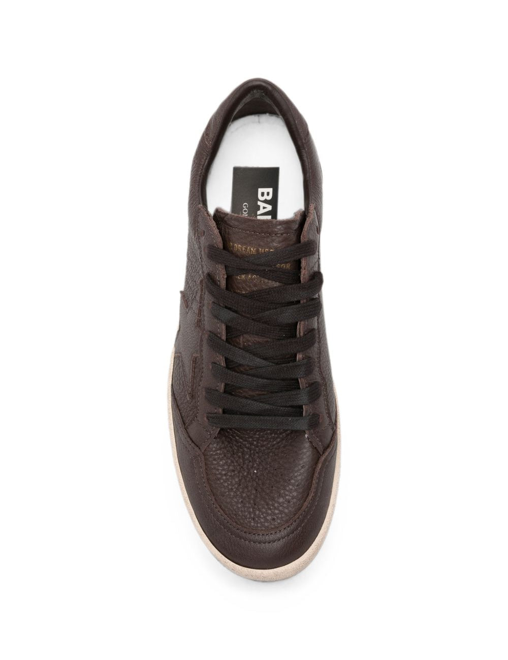 Sneakers ball star in marrone 