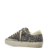 Sneakers hi star in bianco e nero golden goose - donna 