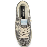 Sneakers hi star in bianco e nero golden goose - donna 