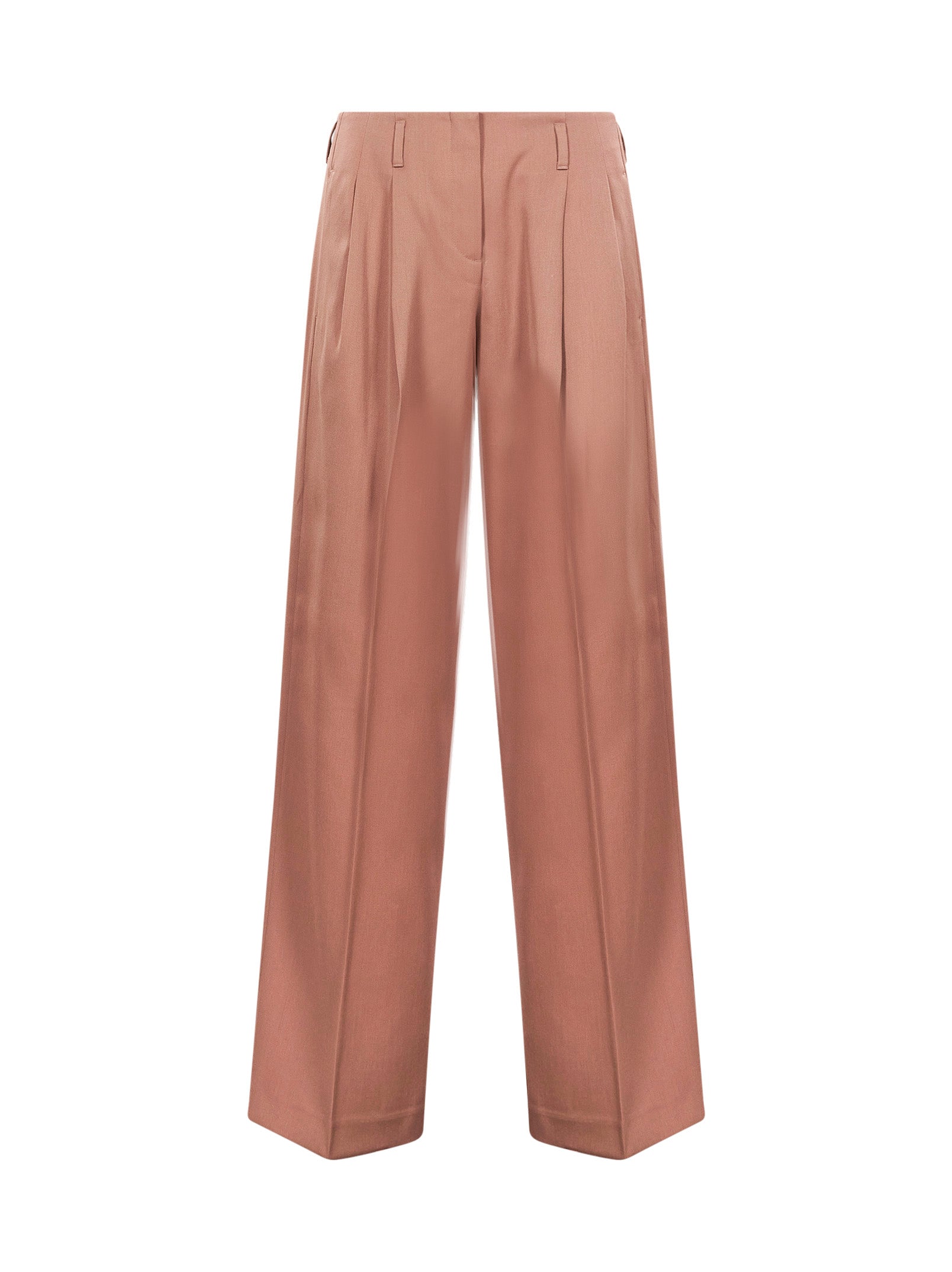 Pantaloni a gamba dritta Journey in rosa 
