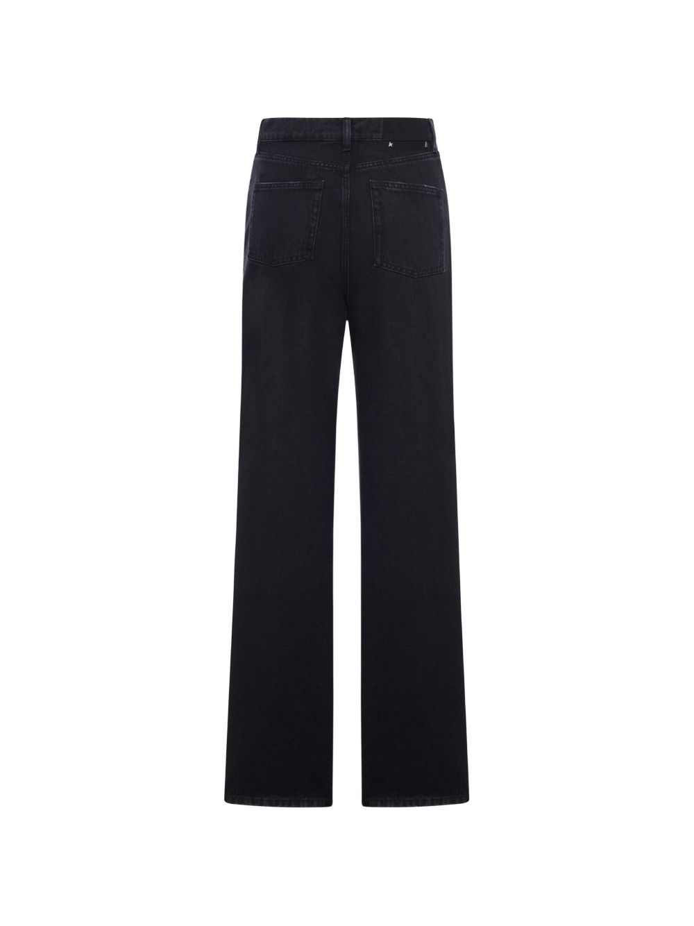 Jeans a gamba dritta in  nero 